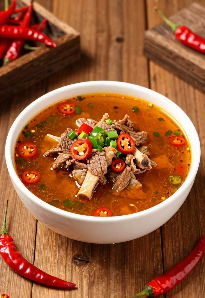16 Beef Bone Broth Soup Recipes Nourishing Slow Simmered Bowls - 10. Spicy Beef Bone Broth Soup 1