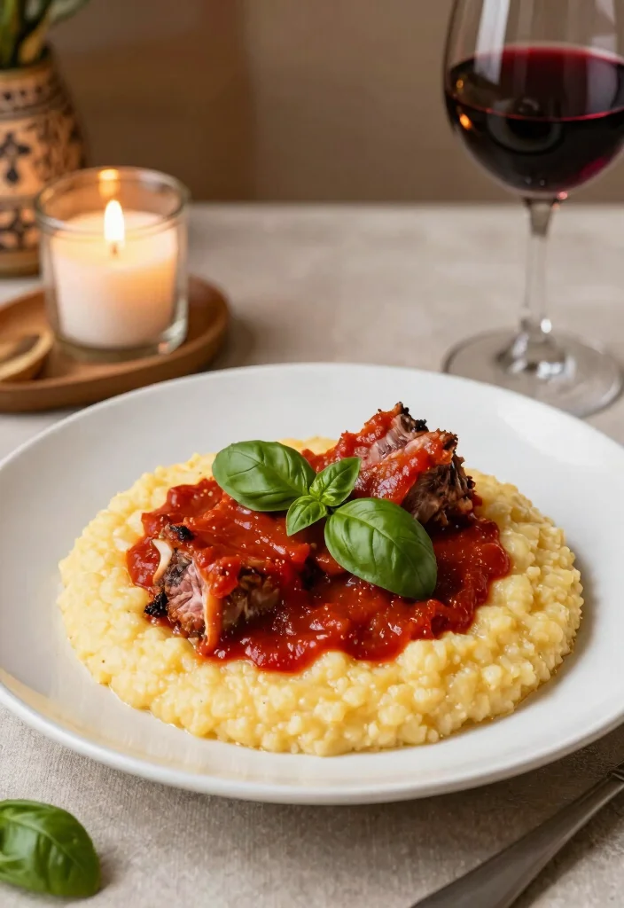 16 Beef Chuck Short Ribs Recipes That Fall Apart for Ultimate Comfort - 8. Italian-Style Short Ribs with Polenta 1