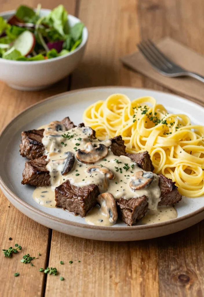 16 Beef Cube Steak Recipes: Easy Southern Style Meals - 3. Cube Steak with Mushroom Gravy 1