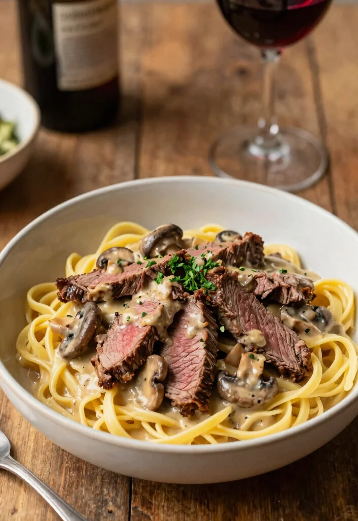 16 Beef Sirloin Tip Steak Recipes: Affordable Flavorful Cuts - 6. Beef Sirloin Tip Steak Stroganoff 1