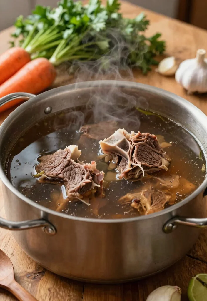 16 Beef Soup Bone Recipes Deep Savory Broths - 1. Classic Beef Bone Broth 1