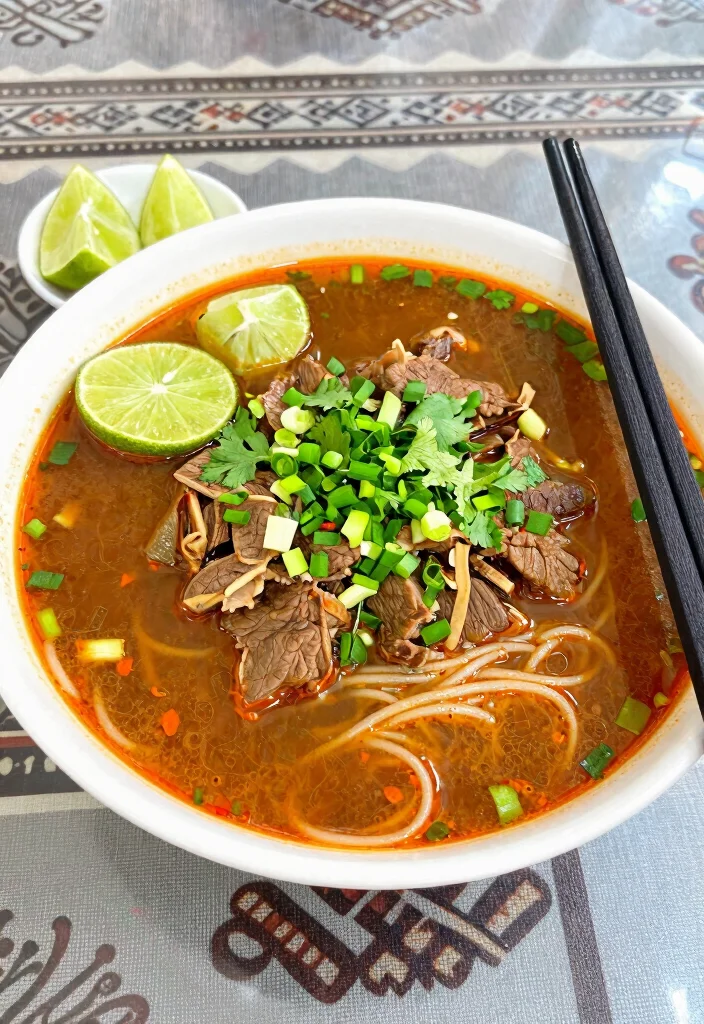 16 Beef Soup Bone Recipes Deep Savory Broths - 3. Spicy Beef Bone Noodle Soup 1