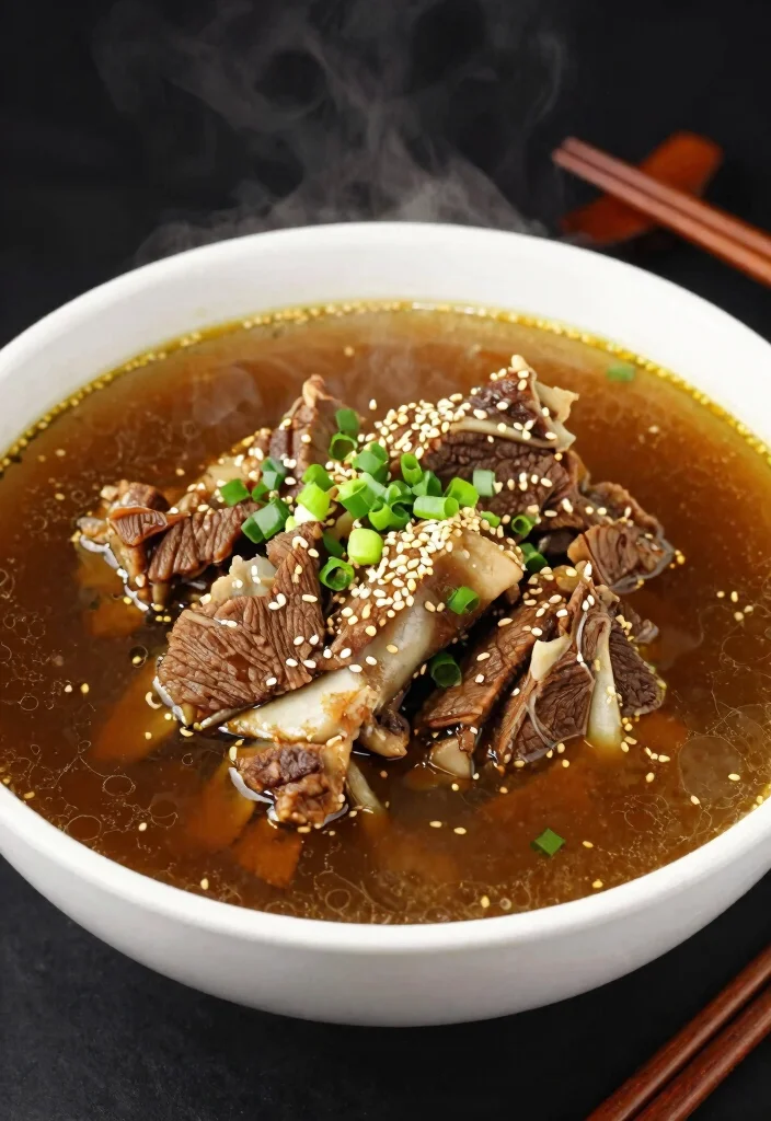 16 Beef Soup Bone Recipes Deep Savory Broths - 5. Asian-Inspired Beef Bone Soup 1