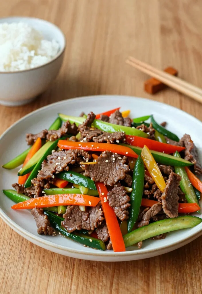 16 Beef Stir Fry Recipes: Easy 30-Minute Dinners - 6. Beef and Vegetable Stir Fry 1