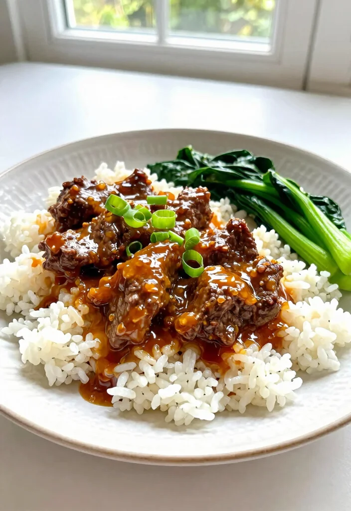 16 Beef Tips Crock Pot Recipes Tender Savory Classics - 11. Beef Tips in Honey Garlic Sauce 1