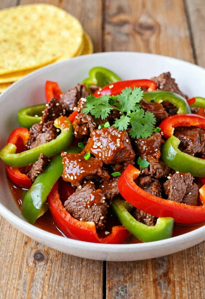 16 Beef Tips Crock Pot Recipes Tender Savory Classics - 6. Beef Tips and Peppers 1