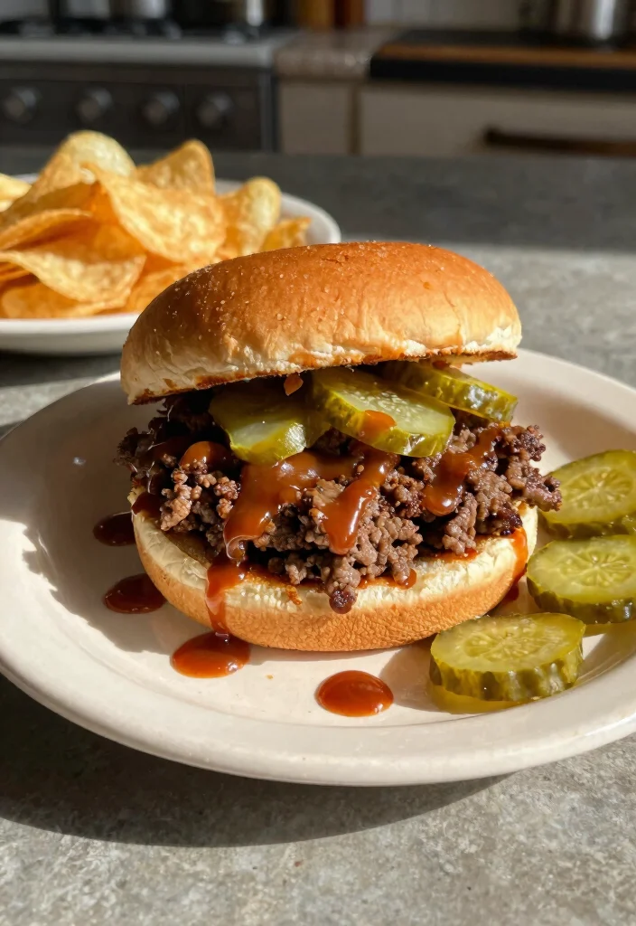 16 Budget-Friendly One-Pot Ground Beef Recipes for Quick Family Dinners - 16. Ground Beef Sloppy Joes 1