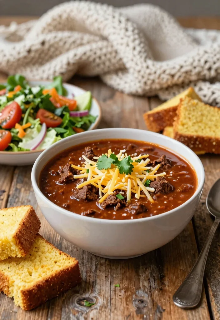 16 Budget-Friendly One-Pot Ground Beef Recipes for Quick Family Dinners - 5. Beef Chili 1