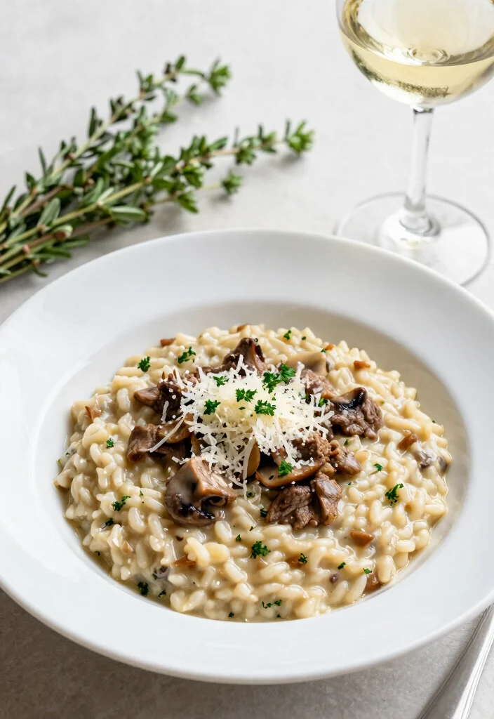 16 Budget-Friendly One-Pot Ground Beef Recipes for Quick Family Dinners - 6. Beef and Mushroom Risotto 1