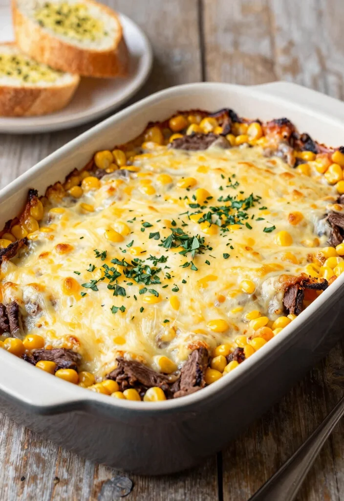 16 Corned Beef Recipes Slow Cooker Easy Comfort - 13. Corned Beef and Cheese Casserole 1