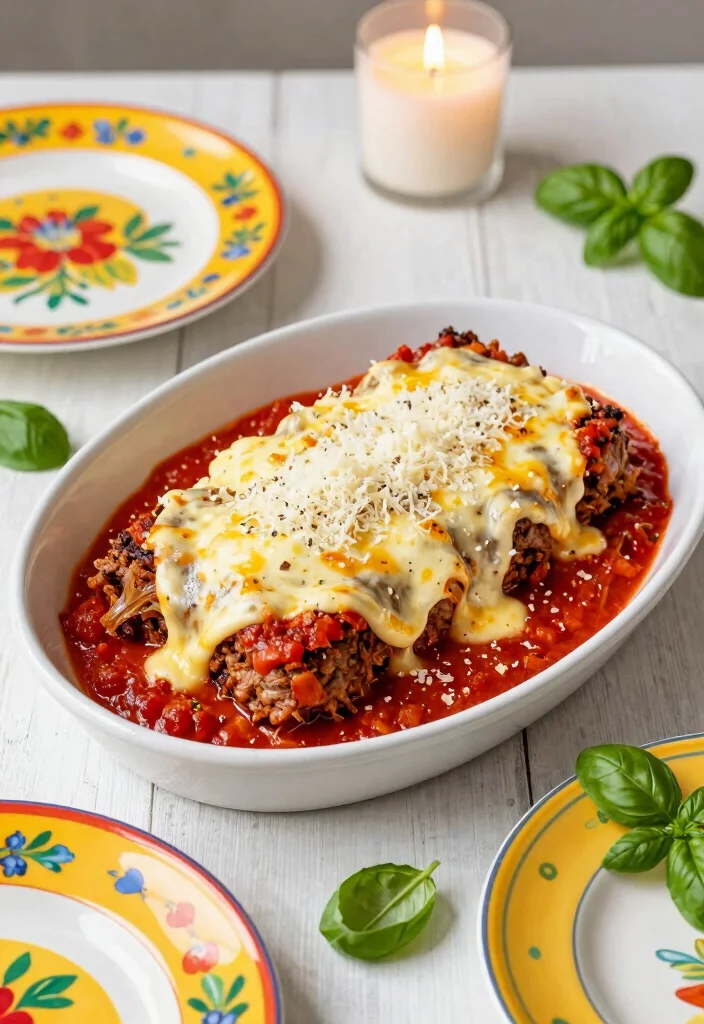 16 French Onion Meatloaf Recipes Rich Savory Comfort - 2. Cheesy Italian French Onion Meatloaf 1