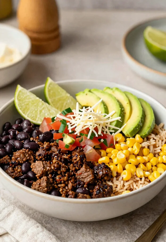 16 Ground Beef Bowl Recipes Customizable Easy Dinners - 1. Classic Taco Bowl 1