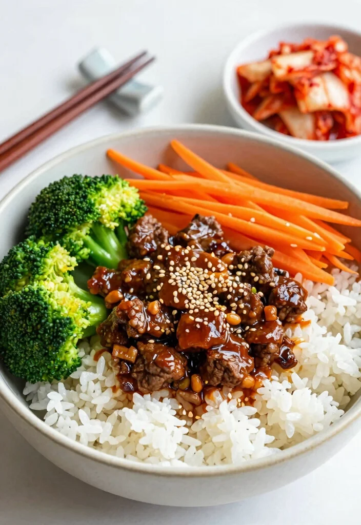 16 Ground Beef Bowl Recipes Customizable Easy Dinners - 3. Asian-Inspired Beef Bowl 1