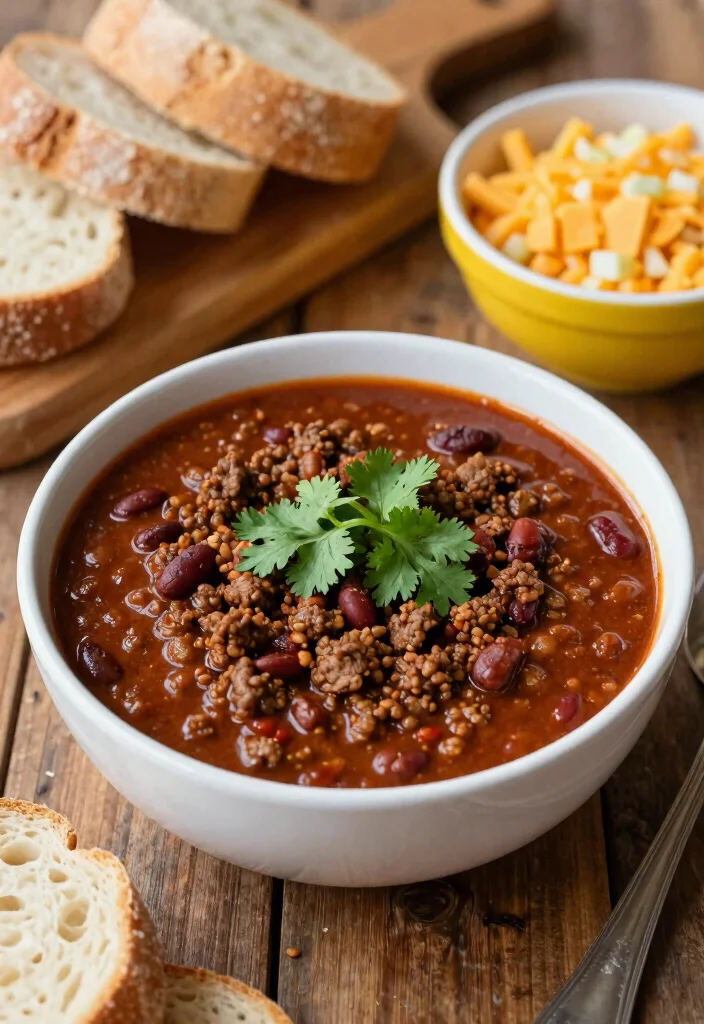 16 Ground Beef Recipes Healthy Balanced Easy Meals - 6. Ground Beef Chili with Beans 1