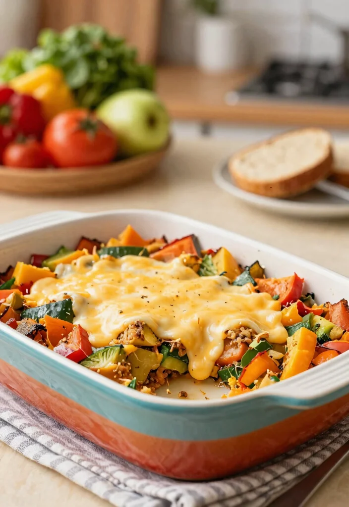 16 Hamburger Casserole Recipes Easy Cozy Bakes - 10. Veggie-Packed Hamburger Casserole 1