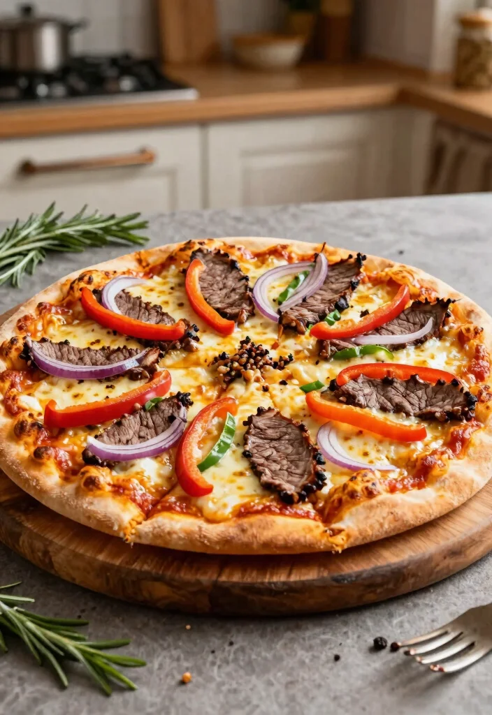 17 Beef Chuck Steak Recipes: Juicy Budget-Friendly Plates - 7. Beef Chuck Steak Pizza 1