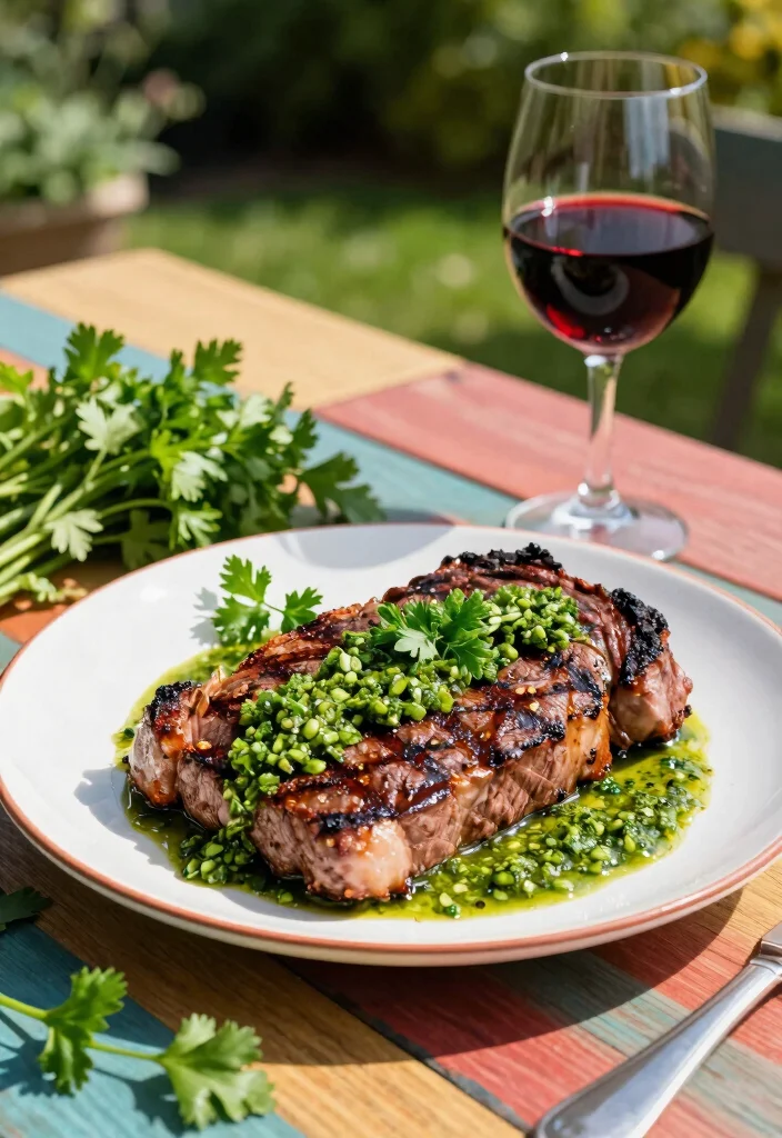 17 Beef Sirloin Steak Recipes for Juicy Weeknight Grilling - 2. Sirloin Steak with Chimichurri Sauce 1