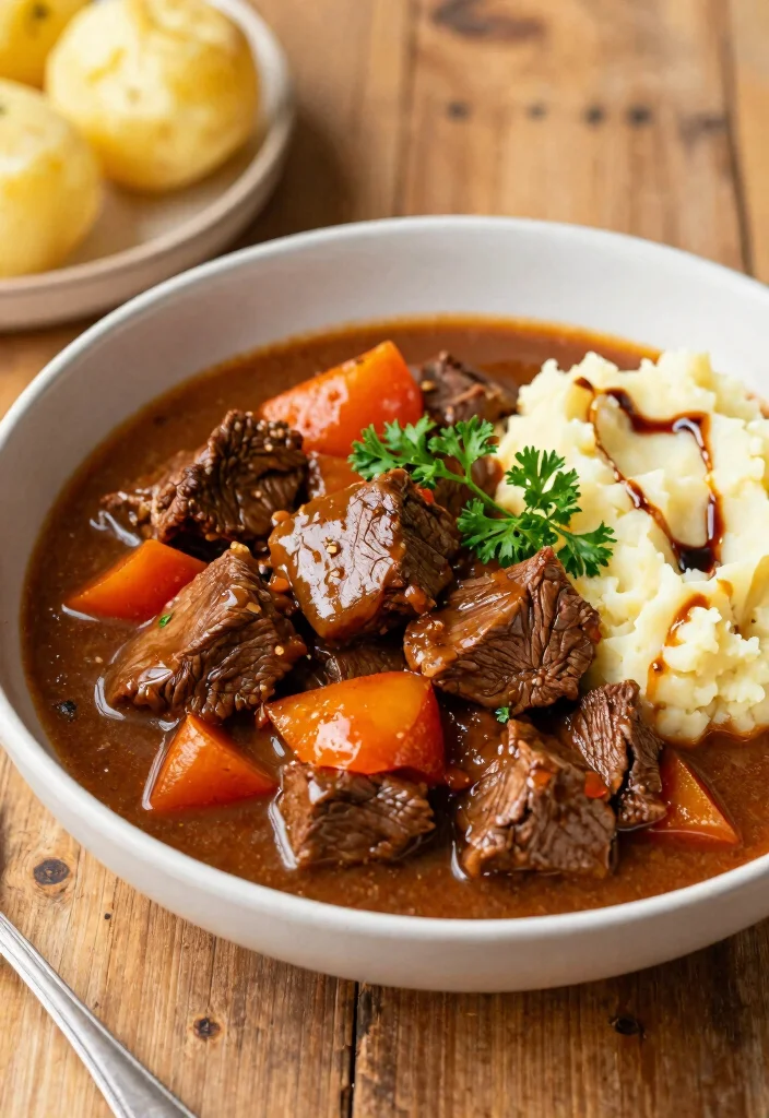 17 Beef Stew Meat Recipes: Hearty Classic Comfort - 10. Honey Balsamic Beef Stew 1