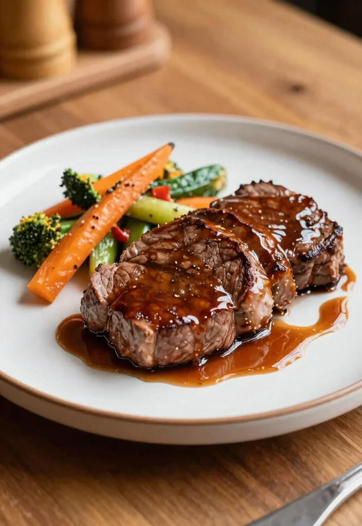 17 Beef Tenderloin Steak Recipes Perfectly Cooked at Home - 16. Beef Tenderloin with Maple Glaze 1