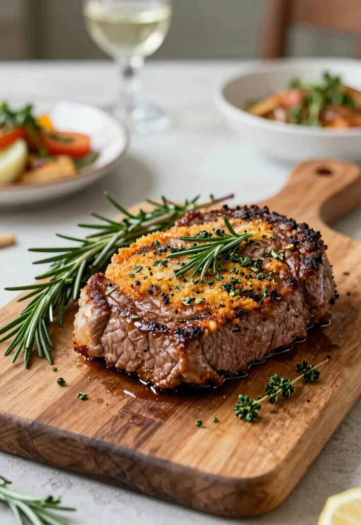 17 Beef Tri Tip Recipes: Smoky Juicy Favorites - 3. Herb-Crusted Tri Tip 1