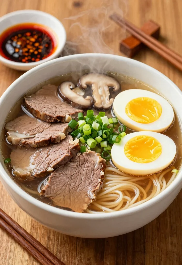 17 Beef and Egg Noodle Recipes Cozy Comfort Classics - 12. Beef and Egg Noodle Ramen 1