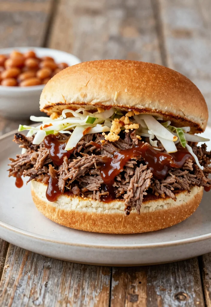 17 Crock Pot Recipes Beef Easy Weeknight Meals - 3. BBQ Beef Sandwiches 1