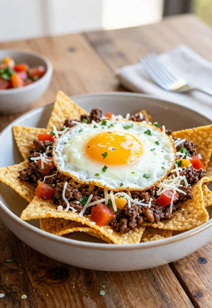 17 Ground Beef Mexican Recipes: Bold Spicy Favorites - 9. Beef Chilaquiles 1