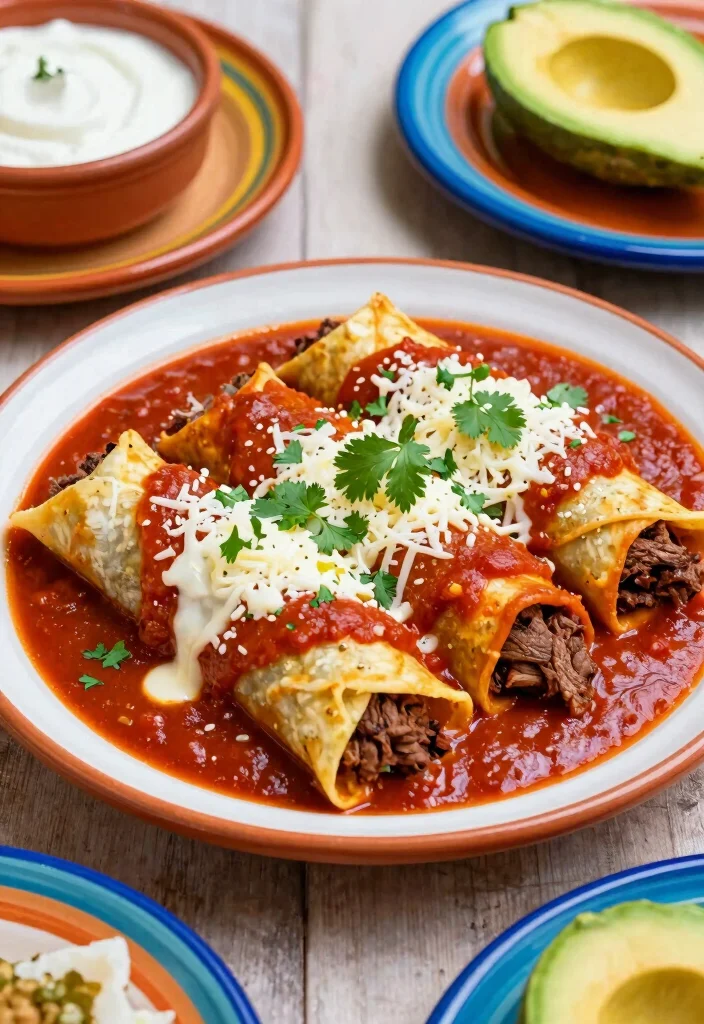 17 Ground Beef Recipes for Dinner: Everyday Favorites - 11. Beef Enchiladas 1