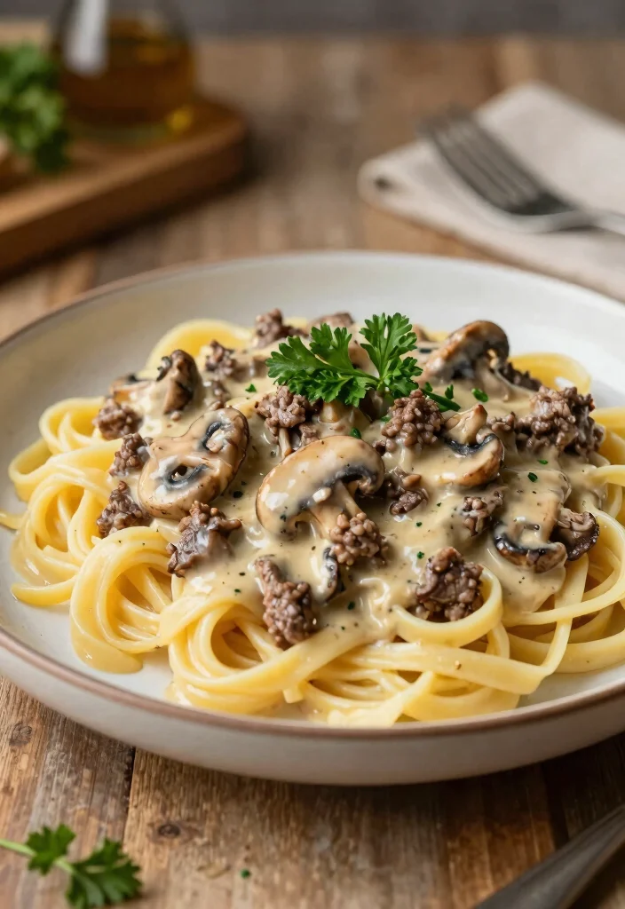 17 Ground Beef Recipes for Dinner: Everyday Favorites - 7. Beef Stroganoff 1