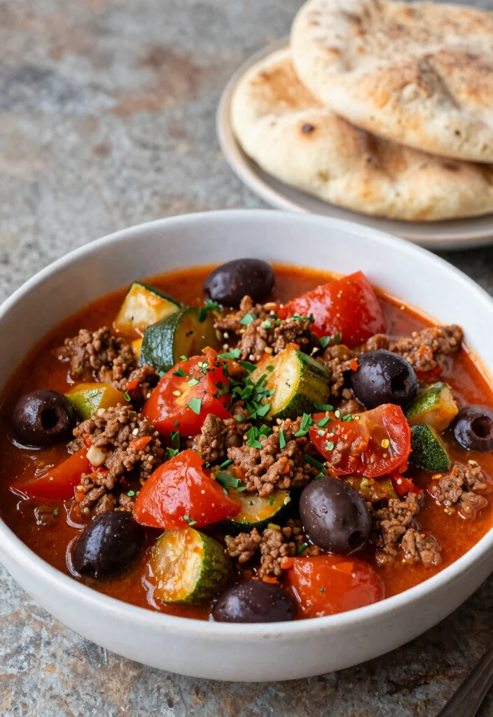 17 Ground Beef Stew Recipes Rich Comfort Classics - 7. Mediterranean Ground Beef Stew 1