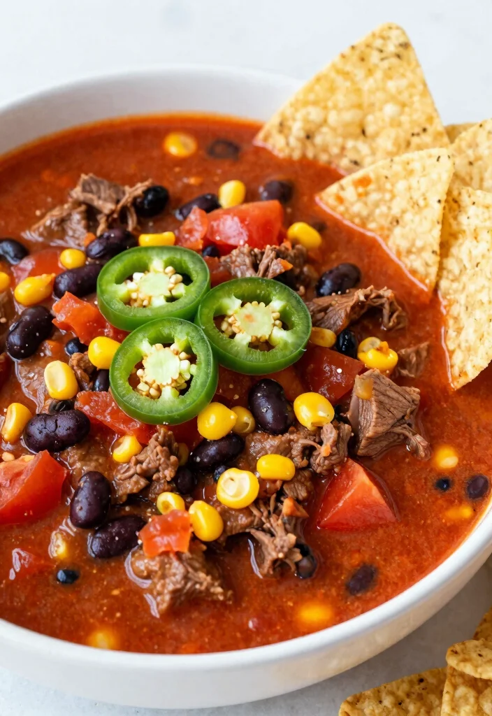 17 Ground Beef Stew Recipes Rich Comfort Classics - 8. Spicy Taco Beef Stew 1