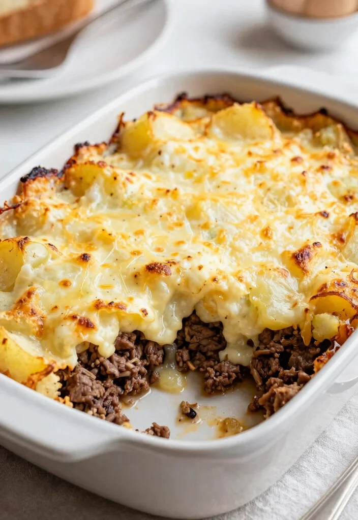 17 Ground Beef and Potato Recipes: Hearty, Filling Meals - 11. Ground Beef and Potato Gratin 1