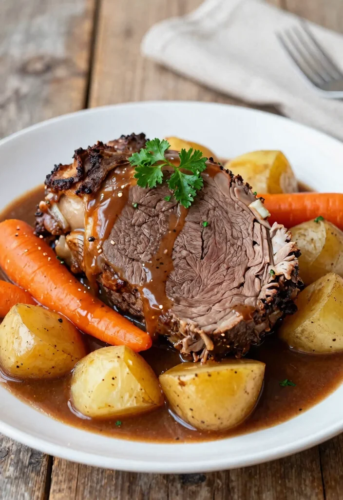 18 Beef Chuck Roast Recipes: Hearty Family Favorites - 1. Classic Slow Cooker Pot Roast 1
