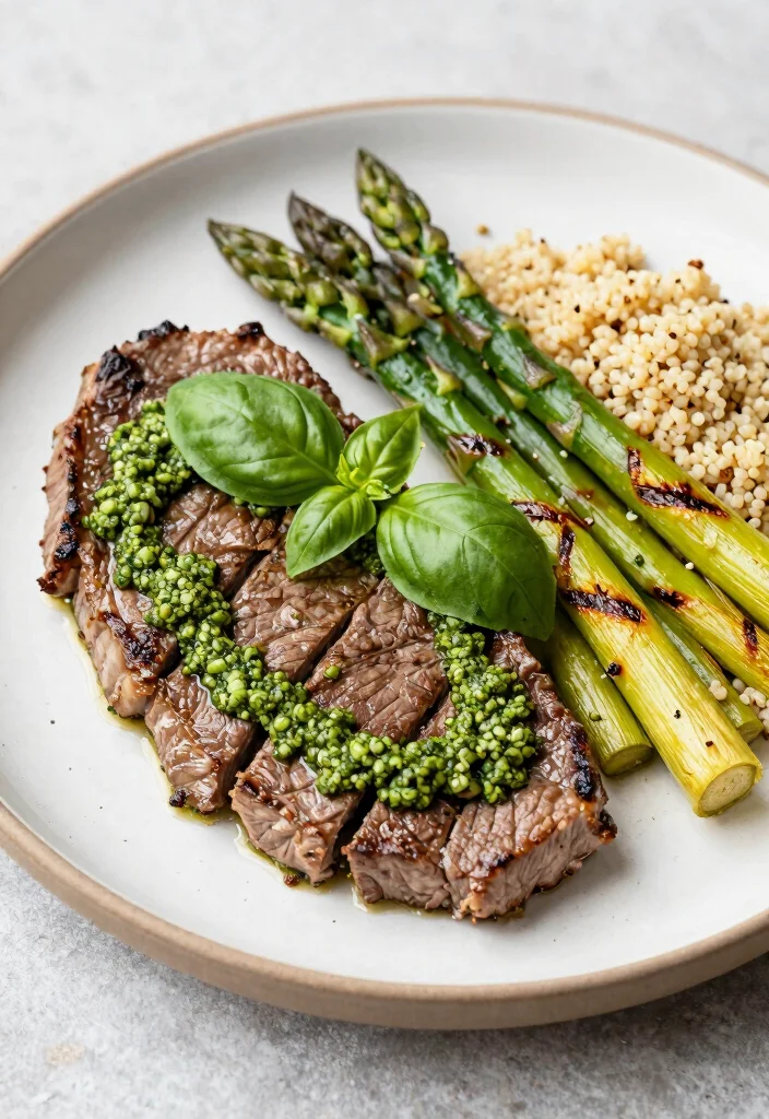 18 Beef Flank Steak Recipes Bold Marinade Ready Dinners - 11. Pesto Marinade 1