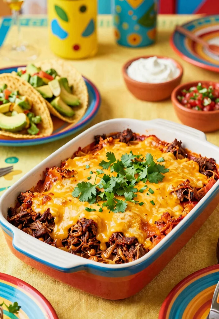 18 Beef Recipes for Dinner: Crowd-Pleasing Classics - 4. Spicy Beef Taco Casserole 1