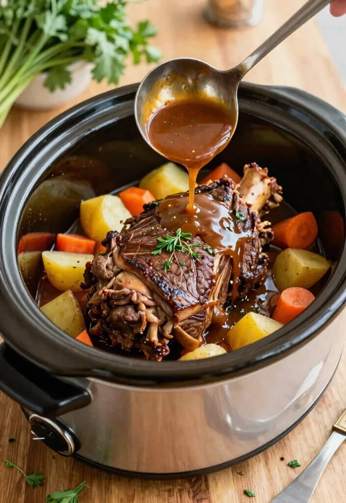 18 Beef Shoulder Roast Recipes Rich Slow Cooked Comfort - 1. Classic Slow Cooker Beef Shoulder Roast 1