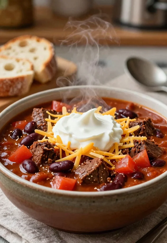 18 Beef Shoulder Roast Recipes Rich Slow Cooked Comfort - 8. Beef Shoulder Roast Chili 1