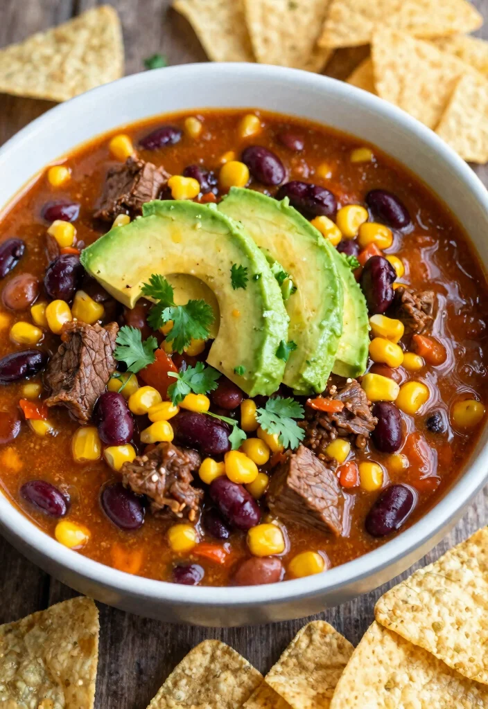 18 Beef Stew Crock Pot Recipes Cozy Set and Forget - 11. Southwest Beef Stew 1