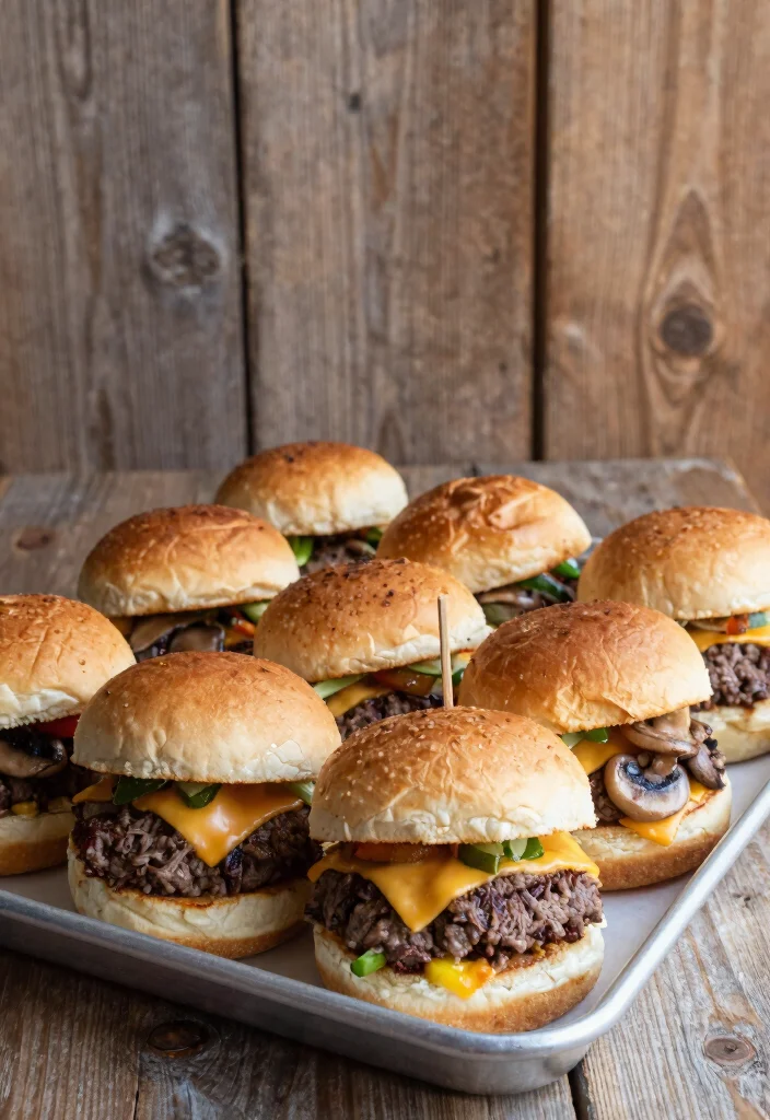 18 Beef and Mushroom Recipes for Savory Rich Weeknight Dinners - 14. Beef and Mushroom Sliders 1
