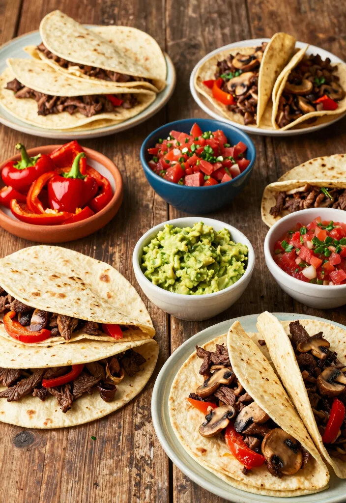 18 Beef and Mushroom Recipes for Savory Rich Weeknight Dinners - 15. Beef and Mushroom Fajitas 1