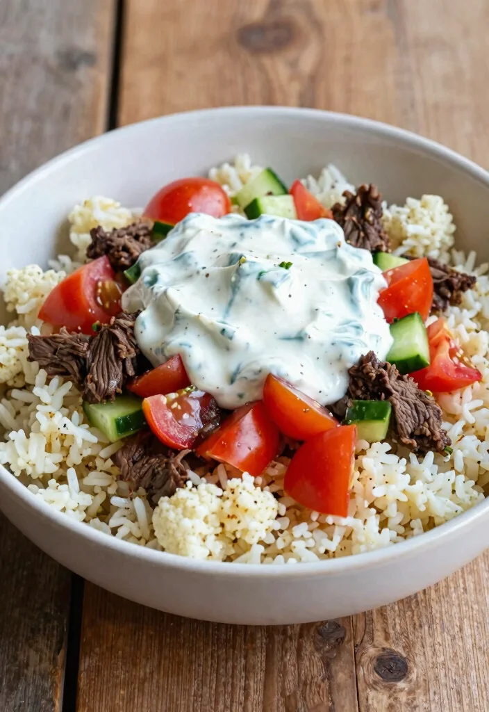 18 Carnivore Ground Beef Recipes: Simple Protein Focused - 16. Beef Gyro Bowls 1