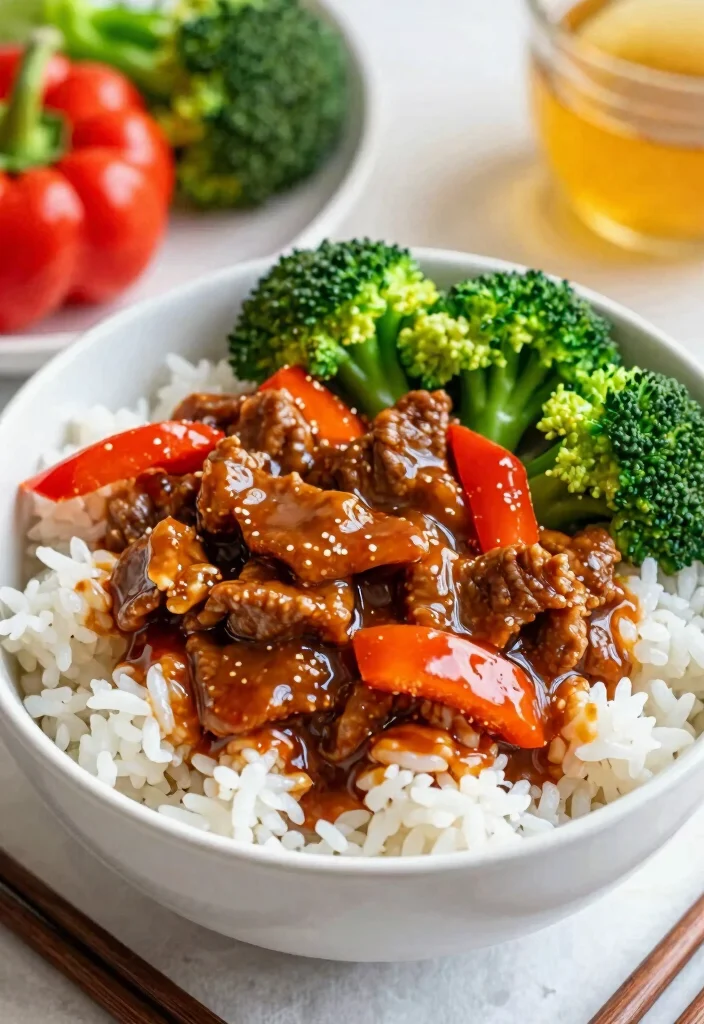 18 Crock Pot Beef Recipes: Family-Friendly Favorites - 5. Teriyaki Beef Bowls 1