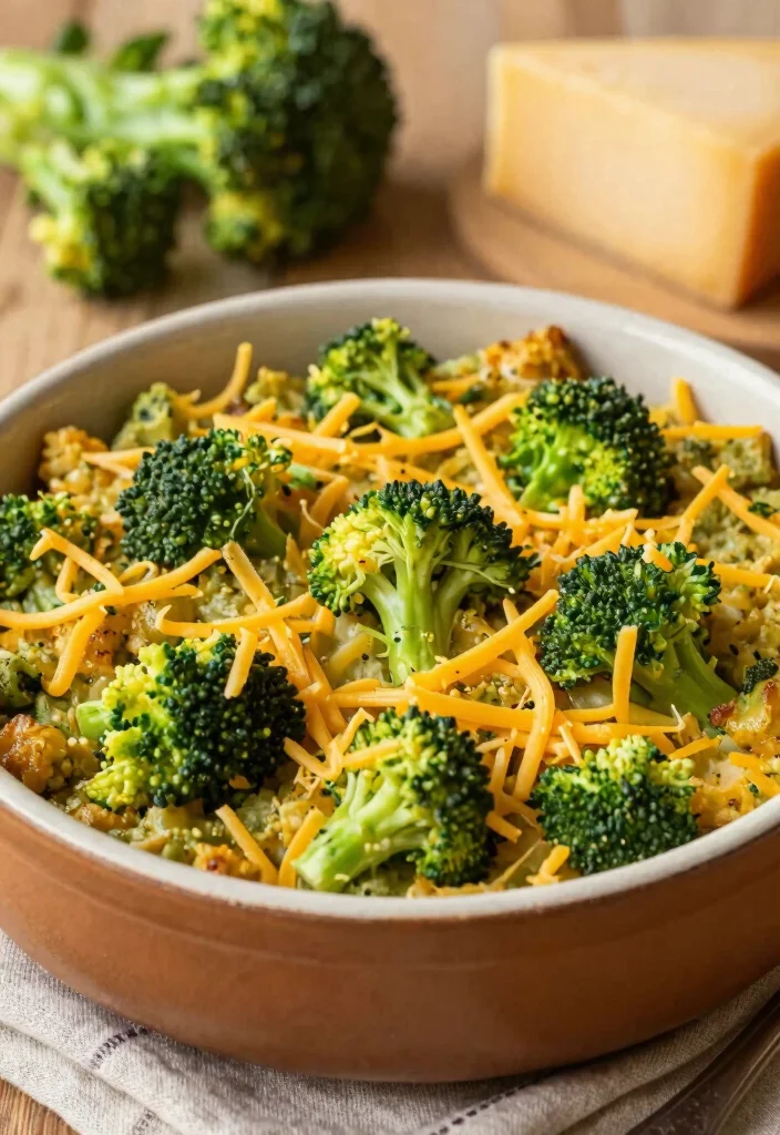 18 Gluten Free Stuffing Recipes: Holiday Friendly Classics - 11. Broccoli and Cheddar Stuffing 1