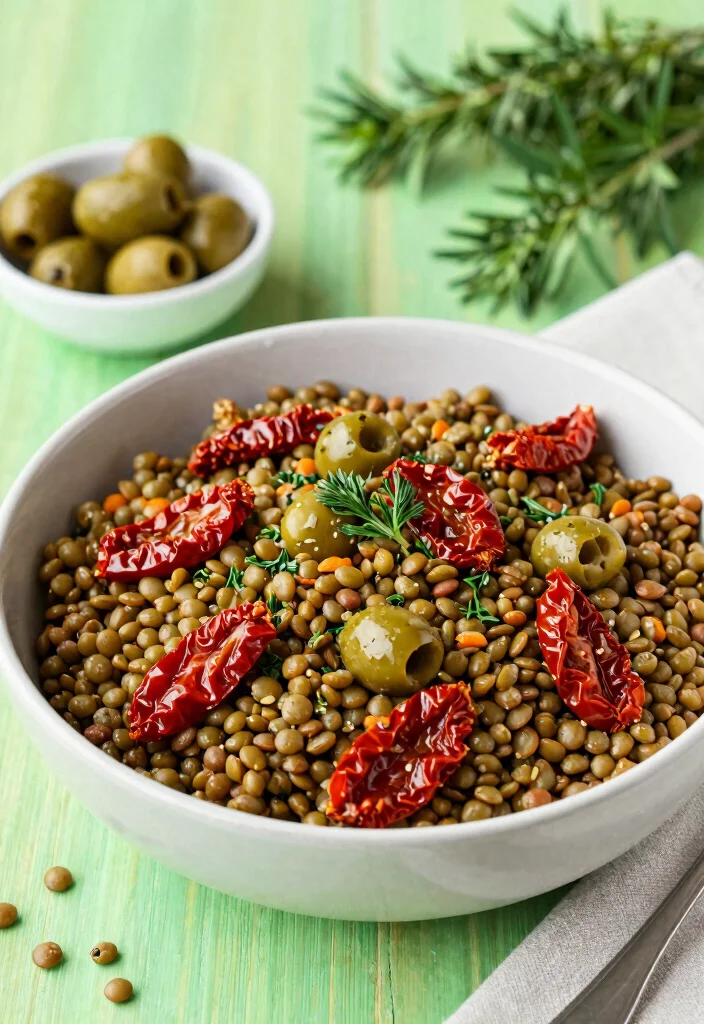 18 Gluten Free Stuffing Recipes: Holiday Friendly Classics - 8. Mediterranean Lentil Stuffing 1