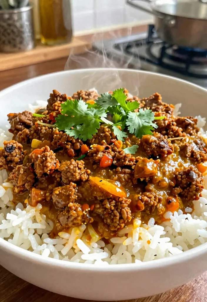 18 Ground Beef Summer Recipes Light Grill Friendly Ideas - 17. Ground Beef Curry 1