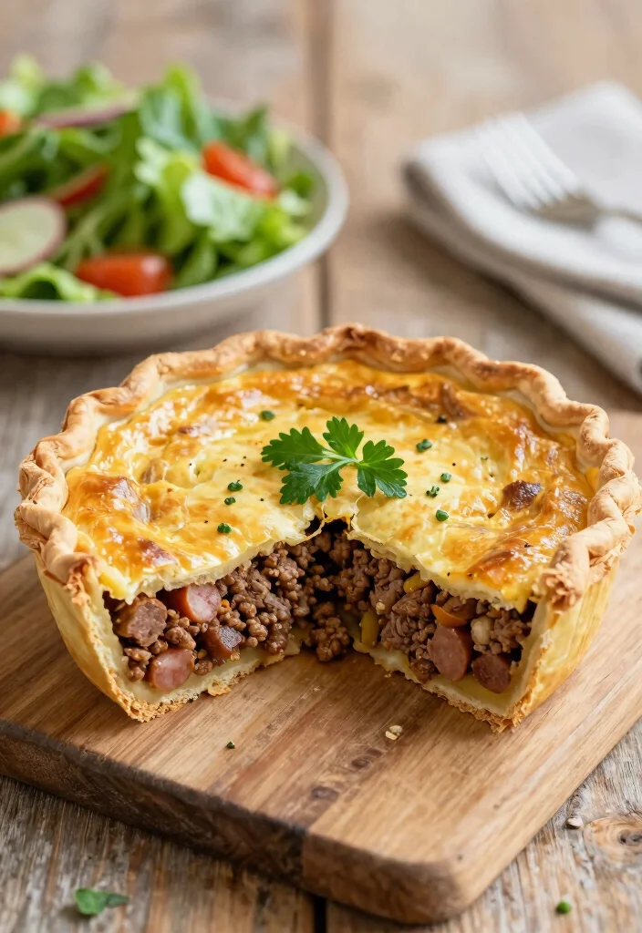 18 Ground Beef and Sausage Recipes: Bold Savory Combos - 9. Beef and Sausage Quiche 1
