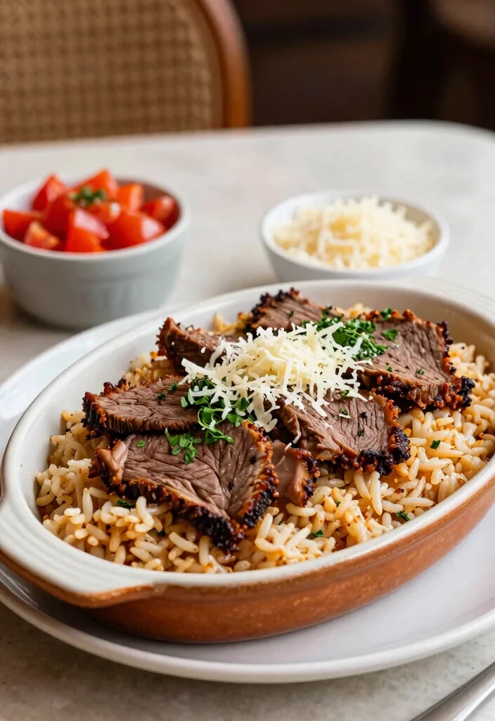 18 Hamburger Meat Recipes for Your Crockpot: Saucy & Slow Cooked Delights - 7. Italian Beef and Rice 1