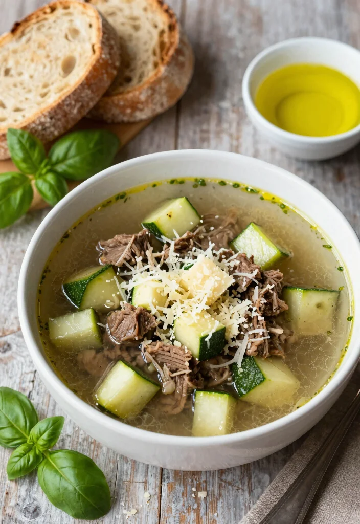 16 Beef Bone Broth Soup Recipes Nourishing Slow Simmered Bowls - 6. Italian Beef Bone Broth Soup 1