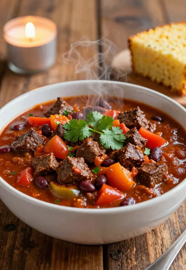 16 Beef Cube Steak Recipes: Easy Southern Style Meals - 11. Cube Steak Chili 1