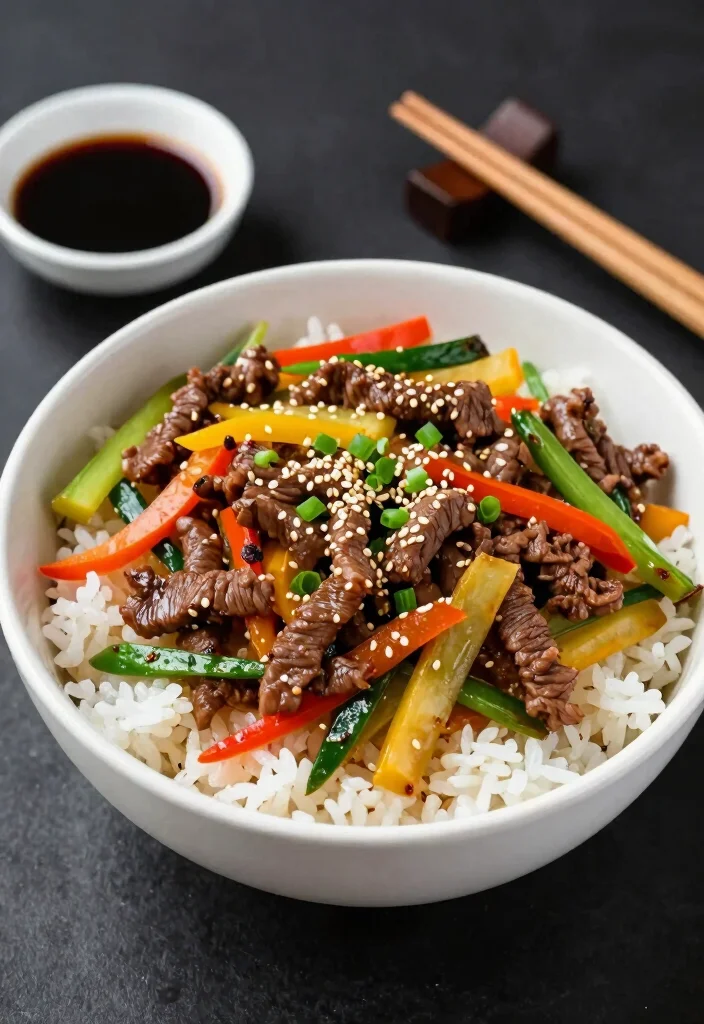 16 Beef Cube Steak Recipes: Easy Southern Style Meals - 15. Asian-style Cube Steak Bowl 1